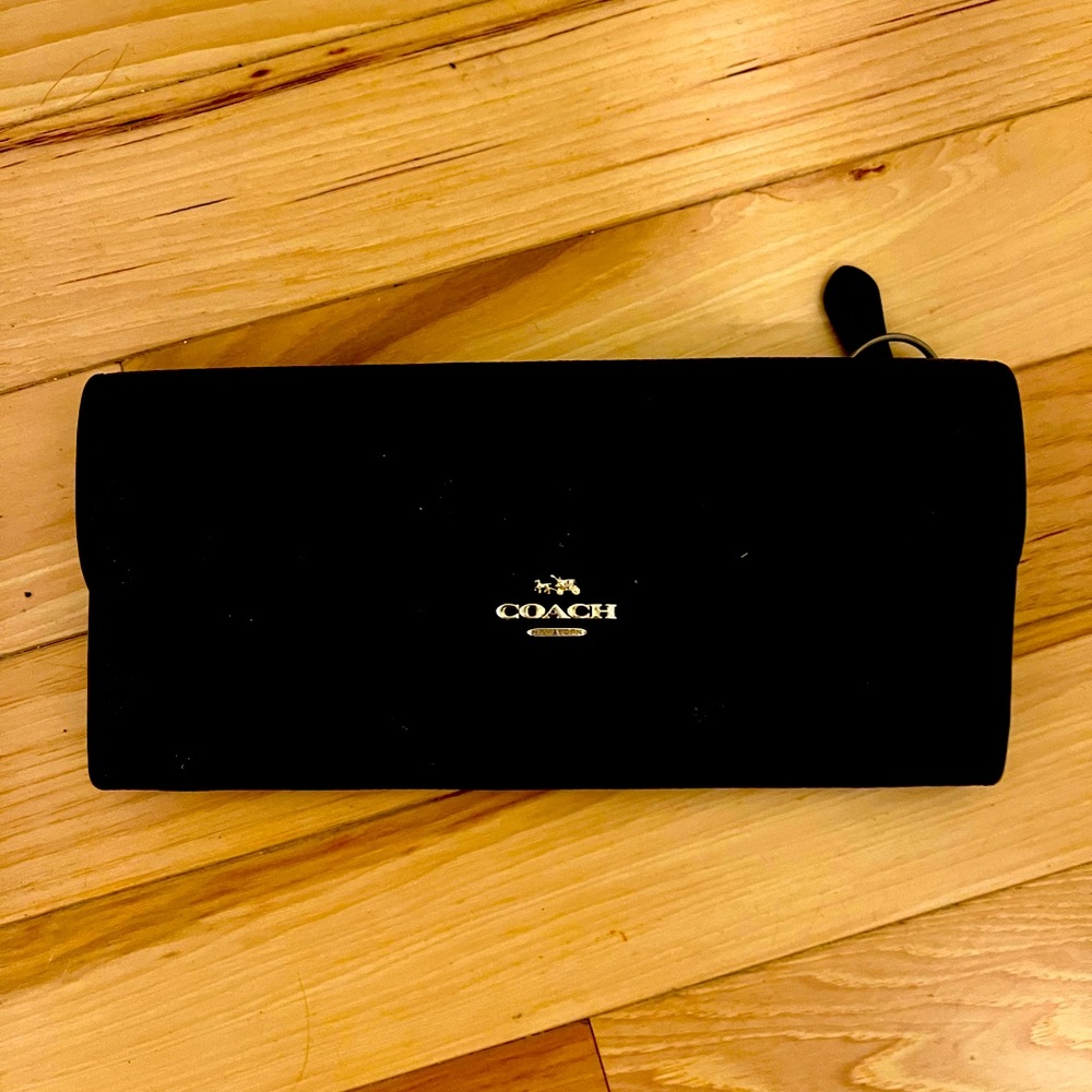 Black Coach Wallet